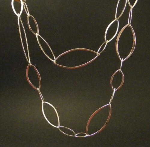 Almond Links necklace
