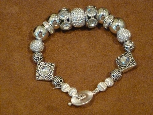 Silver bracelet - 7" bracelet